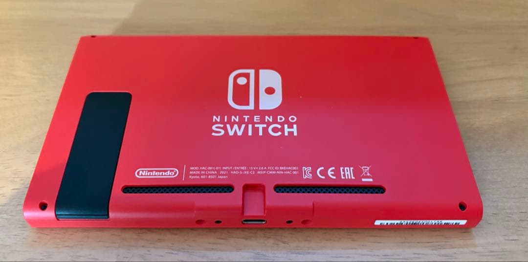 Nintendo Switch 本体のみ　マリオレッド 2021年製