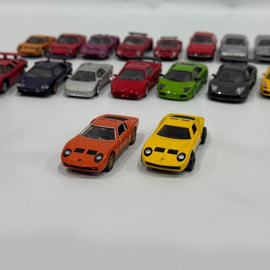 ランボルギーニ　ミニカー23台