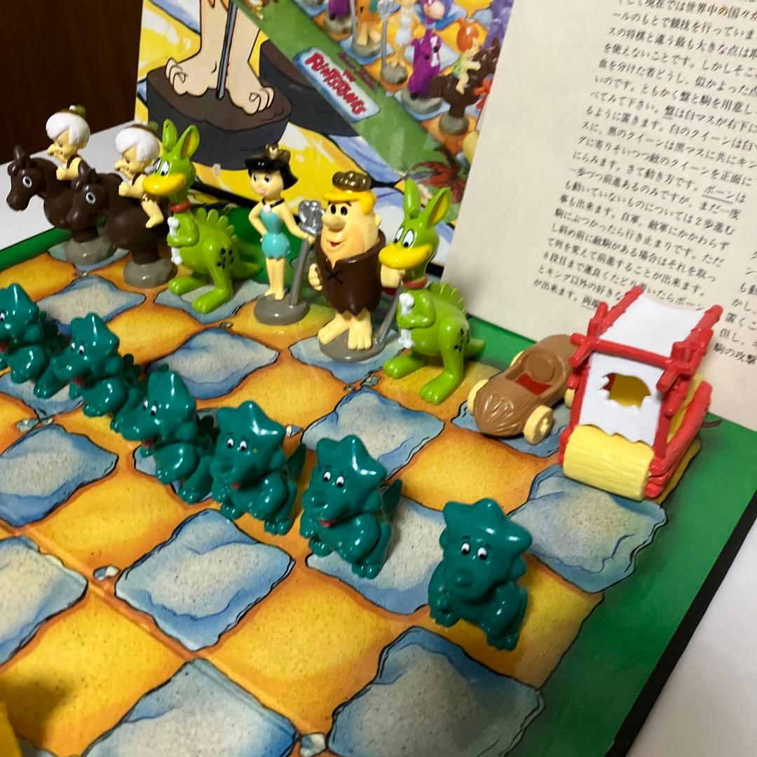 ビンテージ品ボードゲーム】原始家族The Flintstones チェス - メルカリ