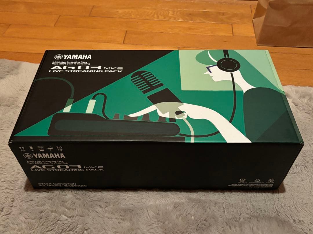 Yamaha AG03 MK2 オーディオインターフェースセット