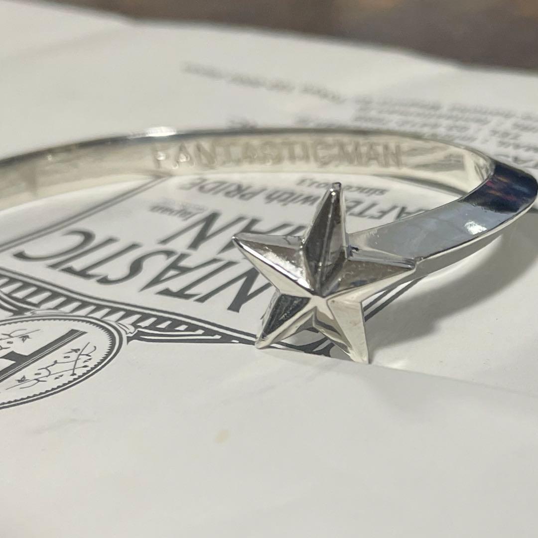 極美品　定番　メンズ　Fantastic man スター　バングル　307
