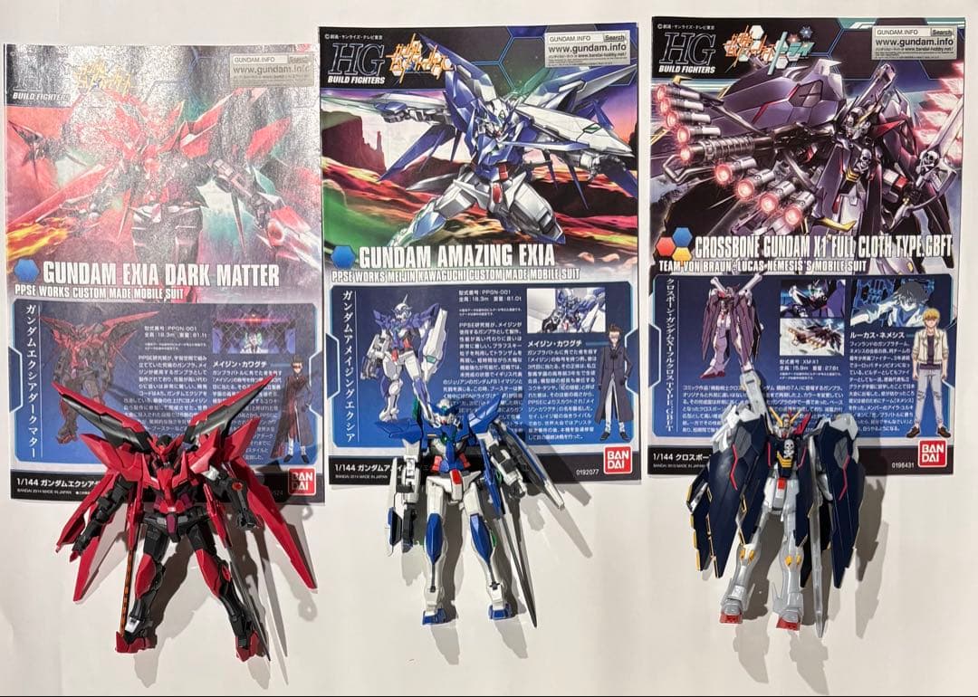軌*焔様 HG ガンダムビルドシリーズ　完成品23体セット+説明書付