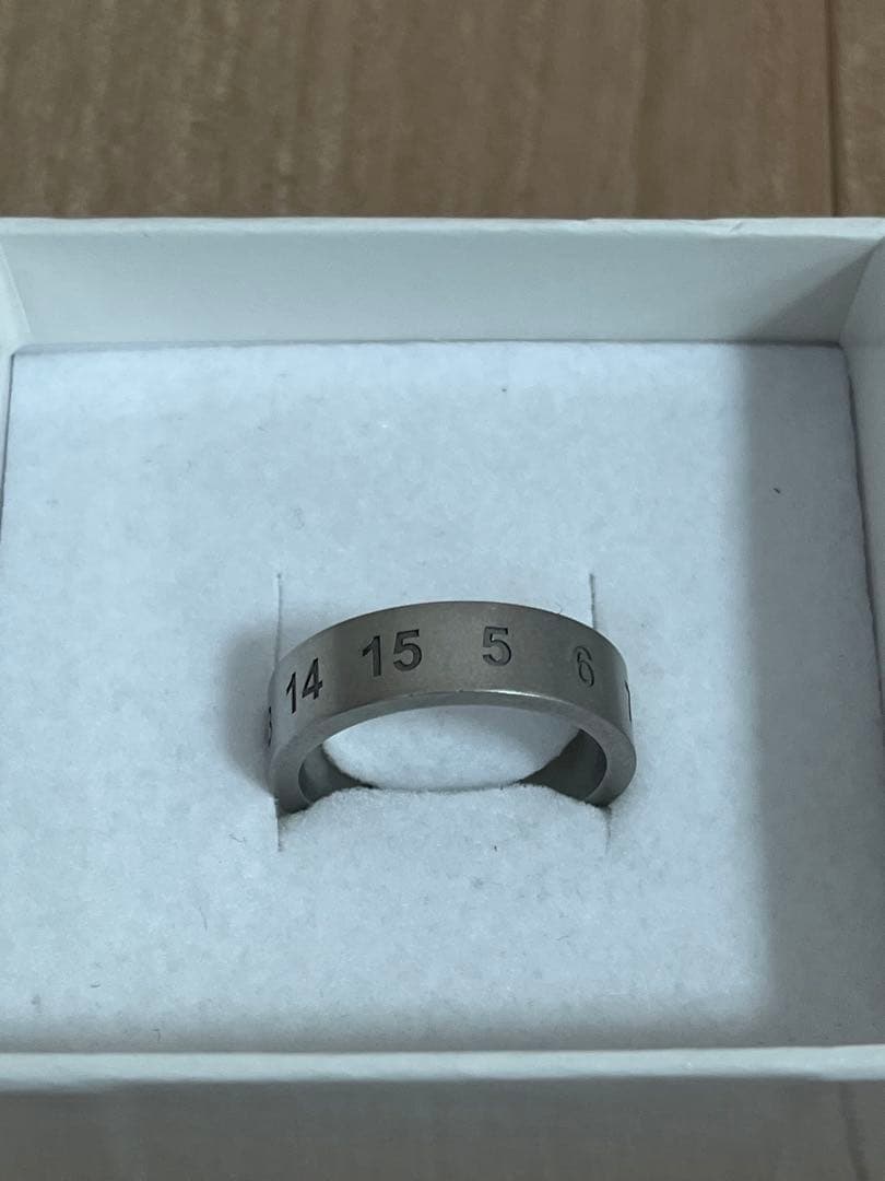 メゾンマルジェラ ナンバリングリング サイズ9