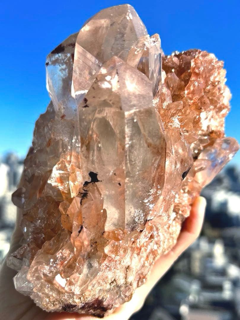 美✨希少✨AAAAAピンク マニハール水晶 ✨ピンククリスタル神殿✨豊潤美の女神