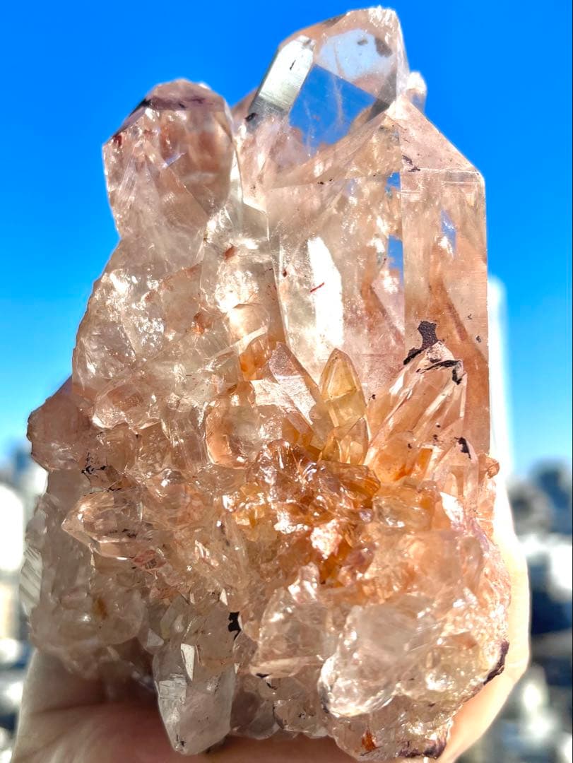 美✨希少✨AAAAAピンク マニハール水晶 ✨ピンククリスタル神殿✨豊潤美の女神