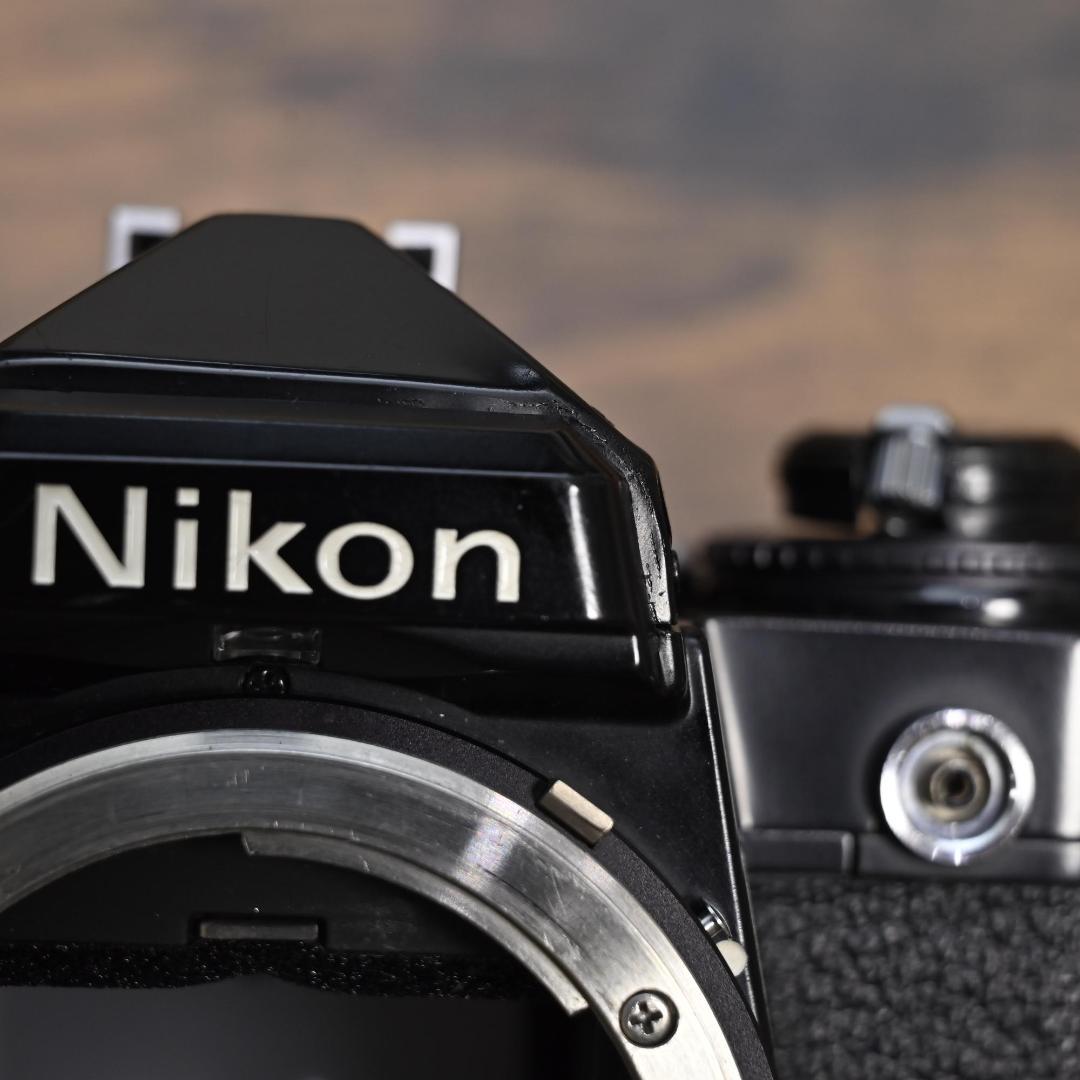 ✧完動品✧Nikon FE ブラック モルト交換済み｜✧完動品