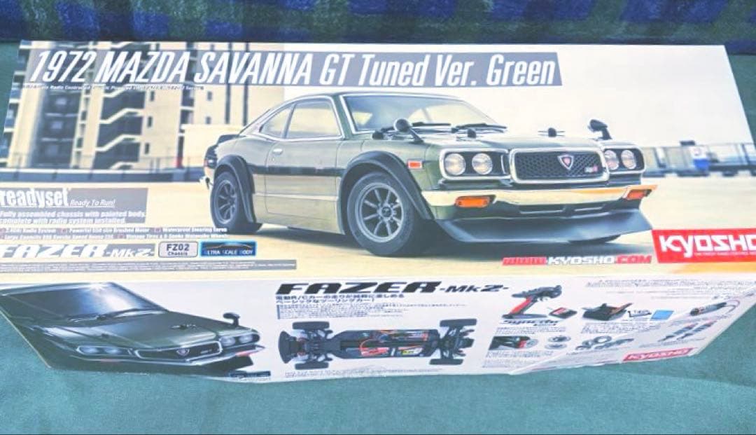 1/10京商 フェーザー Mk2 1972 マツダ サバンナ RX-3