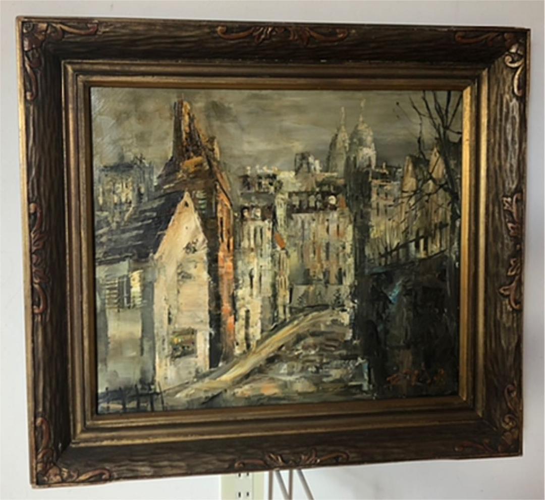 油絵　風景画　絵画