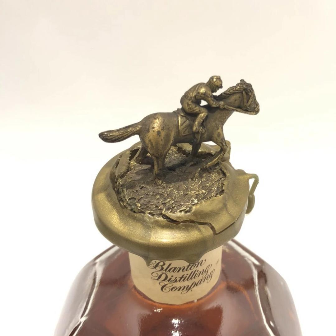 オールドボトル ブラントン 2/2/89 巾着＆タグ付属 液面低下 キャップ割れ