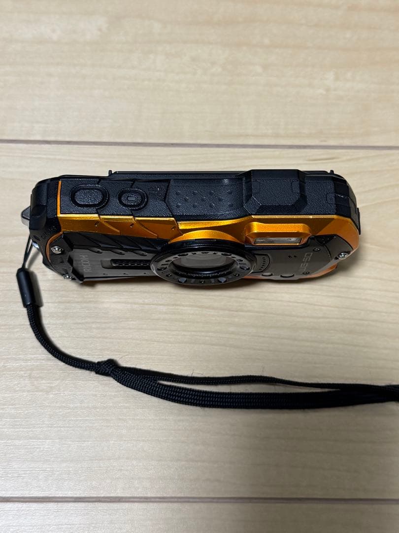 RICOH WG-50 オレンジ 防水カメラ 動作確認済 RICOH WG-50 ORANGE