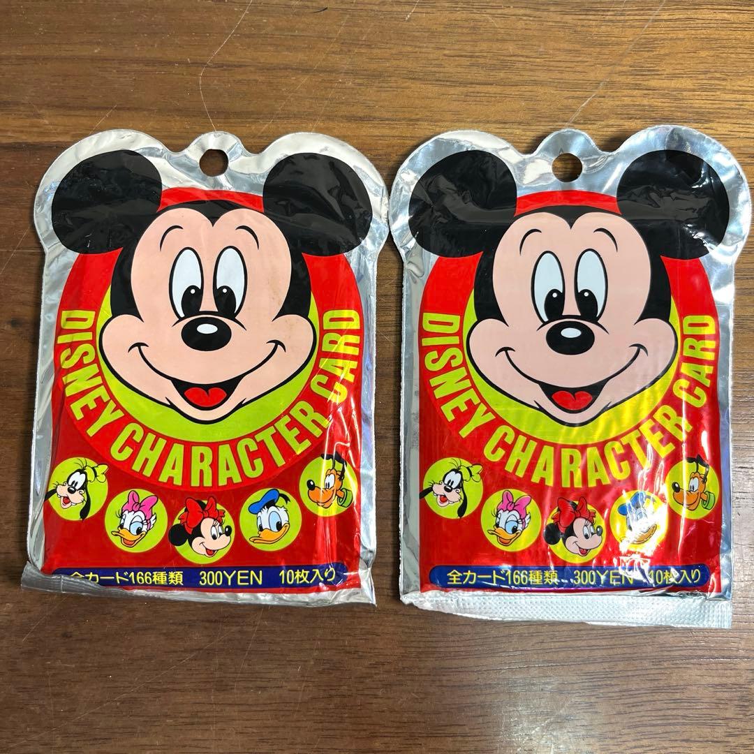 アマダ ディズニーキャラクターカード　 11パックセット　未開封　1995年製