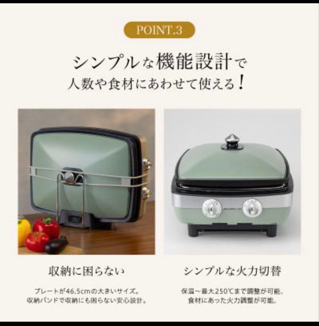 Aladdin グラファイトマジックグリル Plus AMG-G1300A(G)