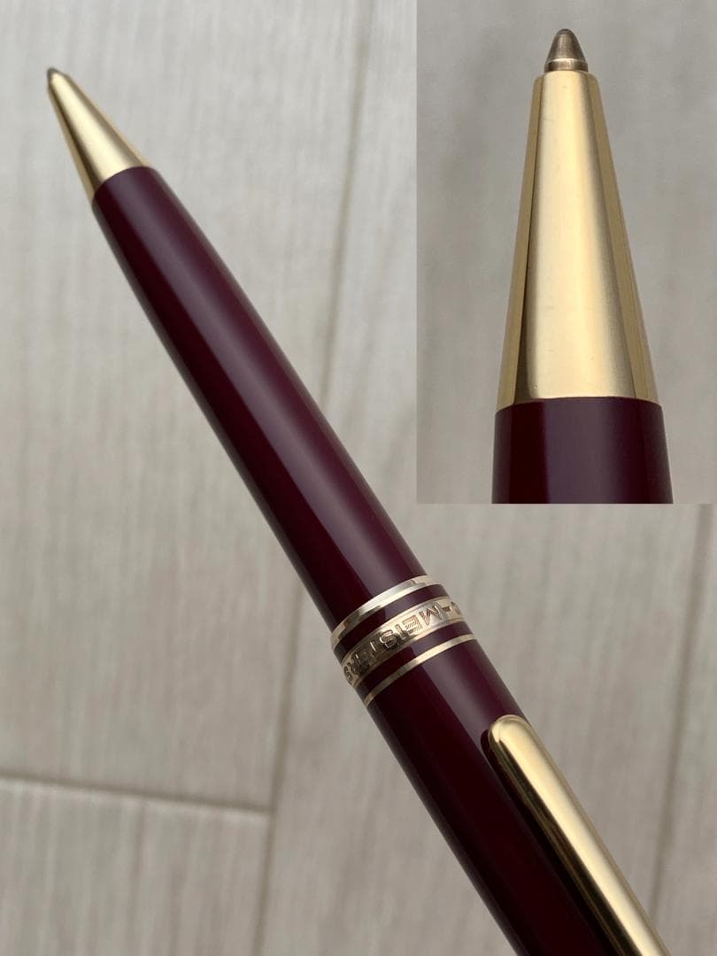 西ドイツ製　美品 モンブラン ボルドー ゴールド 164 クラシック ボールペン