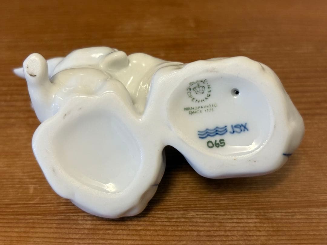 ロイヤルコペンハーゲン フィギュリン ブルーパルメッテ　うさぎ