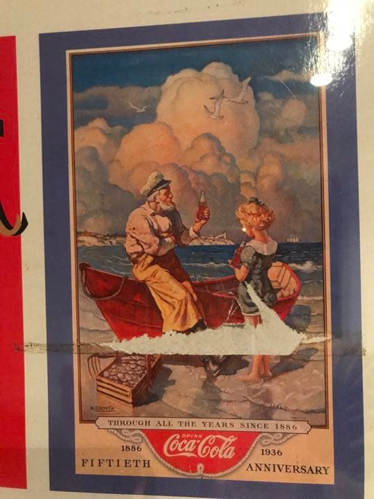 ヴィンテージコカコーラ 非売品 ポストカード