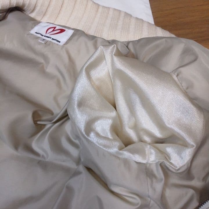 ⭐極暖⭐パーリーゲイツ⭐マスターバニー⭐ダウンニット⭐ホワイト系⭐M⭐