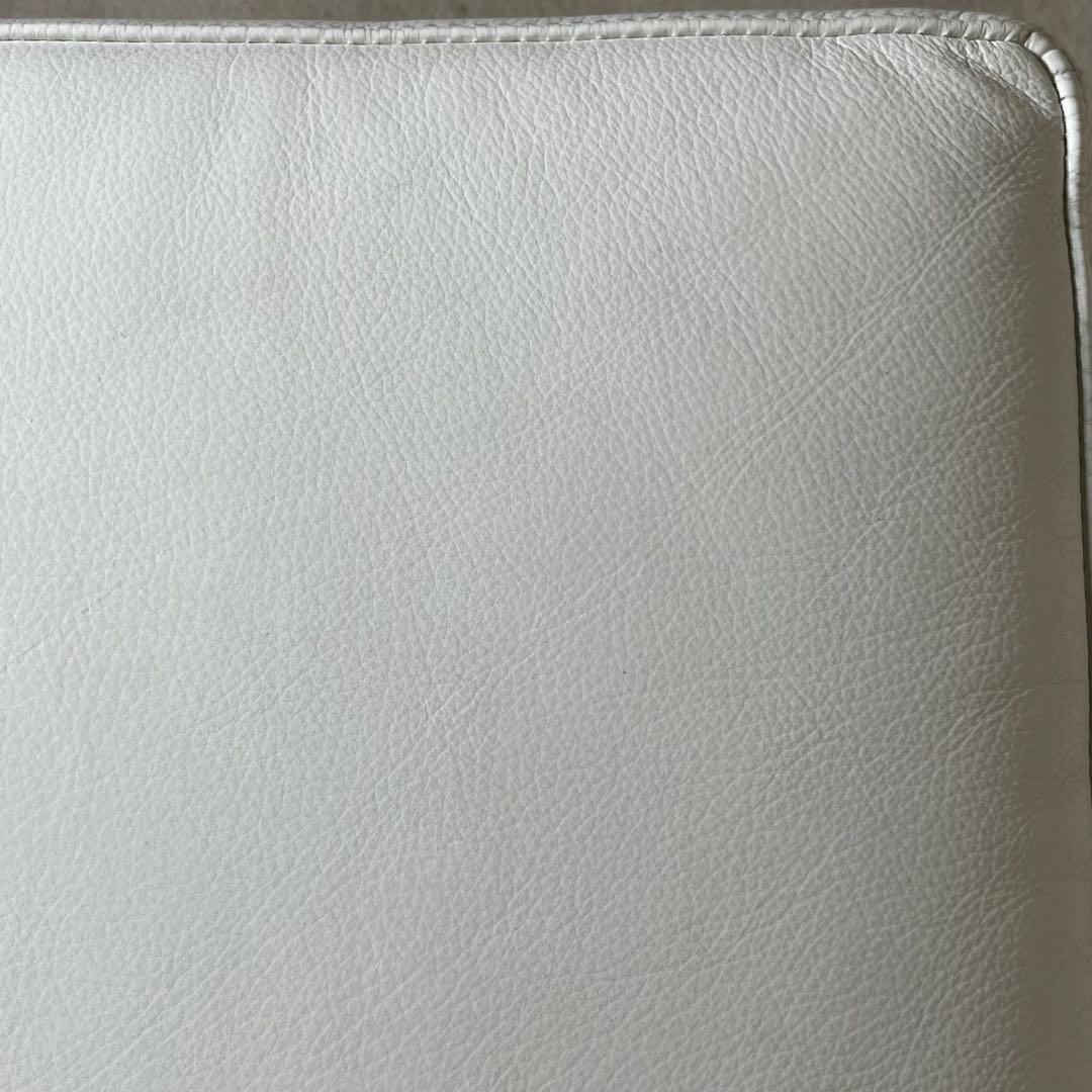 eilersen アイラーセン スツール オットマン レザー 本革 ホワイト 白