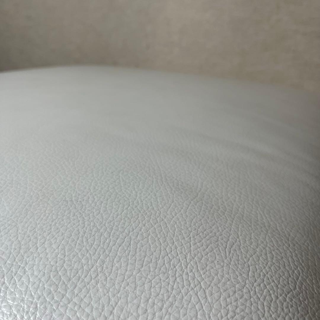 eilersen アイラーセン スツール オットマン レザー 本革 ホワイト 白