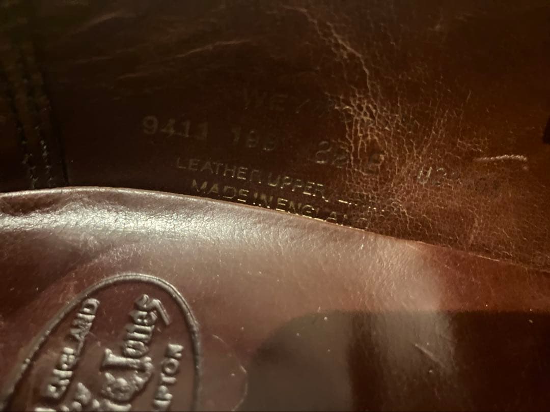 定価148,000円　クロケット＆ジョーンズ　ハンドグレード　UK8.5E