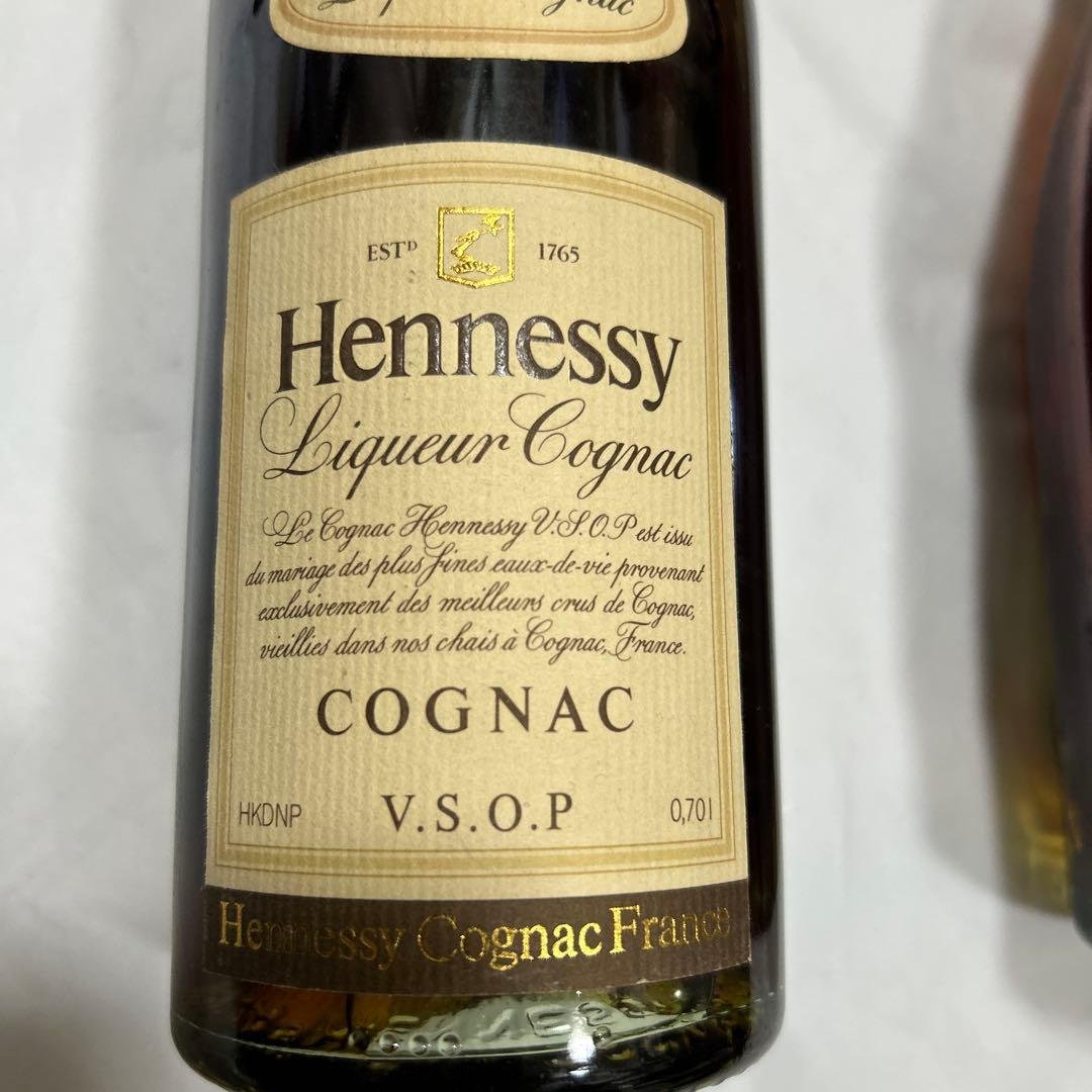 Hennessyコニャック & Camus コニャック2本セット 2本 カミュ ヘネシー
