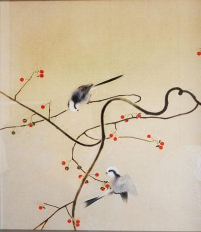 550,000⇒￥440,000 山口華楊 早春 日本画(絹本岩彩裏彩）10号 - メルカリ