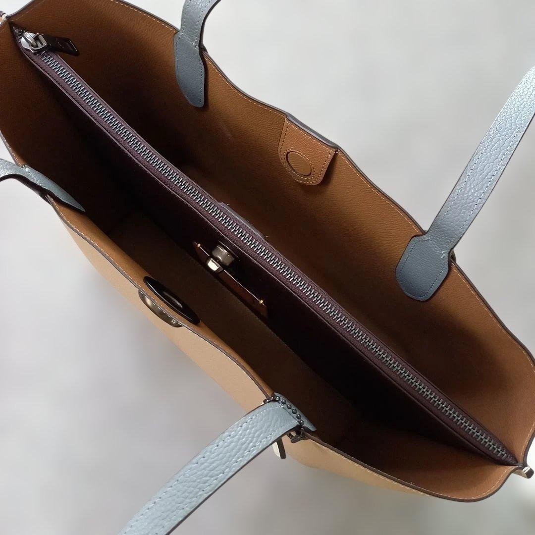 【美品】コーチCOACHバッグ　コーチショルダーバッグ　コーチトートバッグ　本革