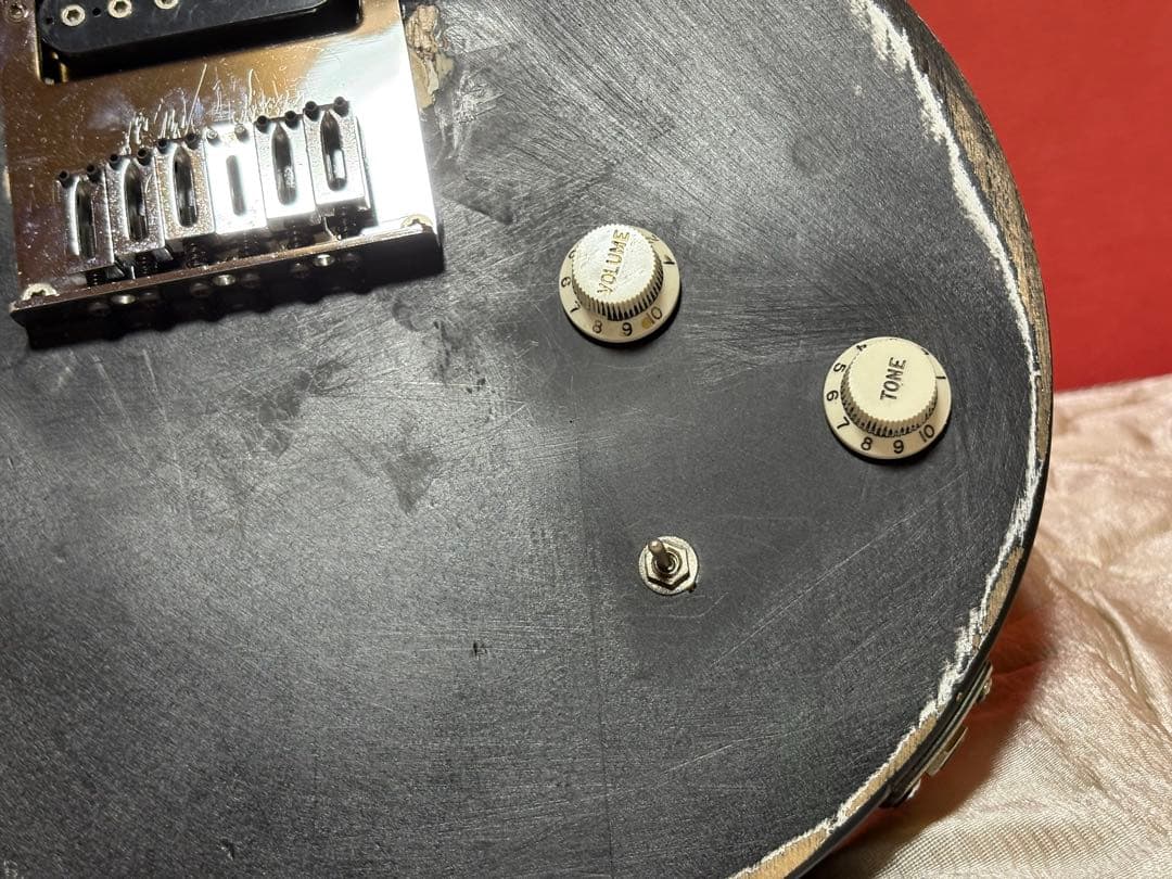 レスポールタイプ　改良　自作　レリック