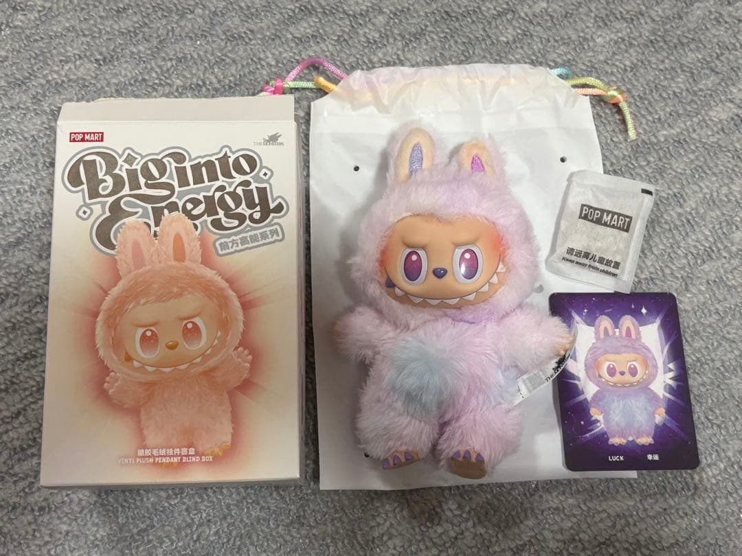 正規品 POP MART ラブブ エナジー 4個セット