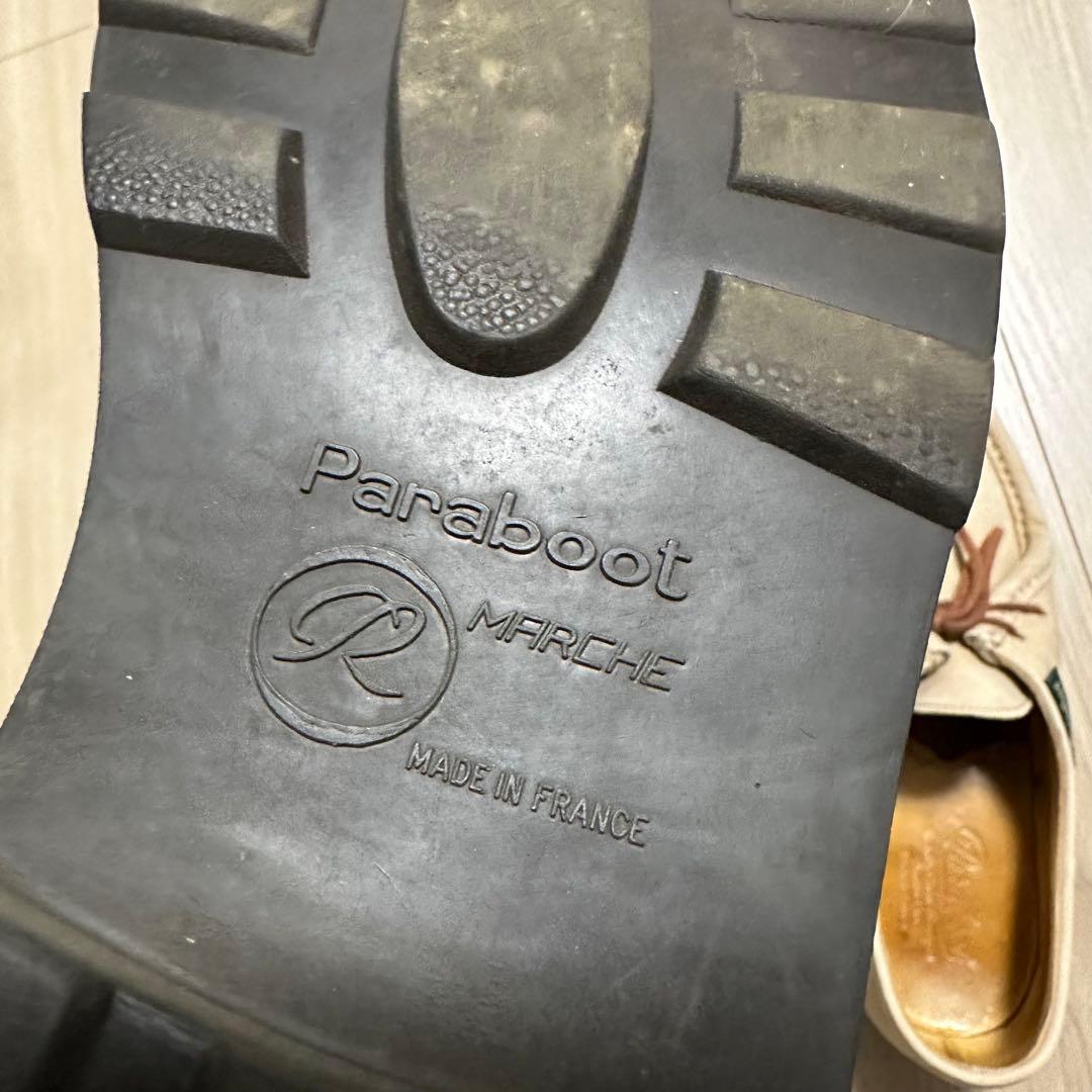 【Paraboot】96年製 デカタグヌバック ミカエル マルシェ 42