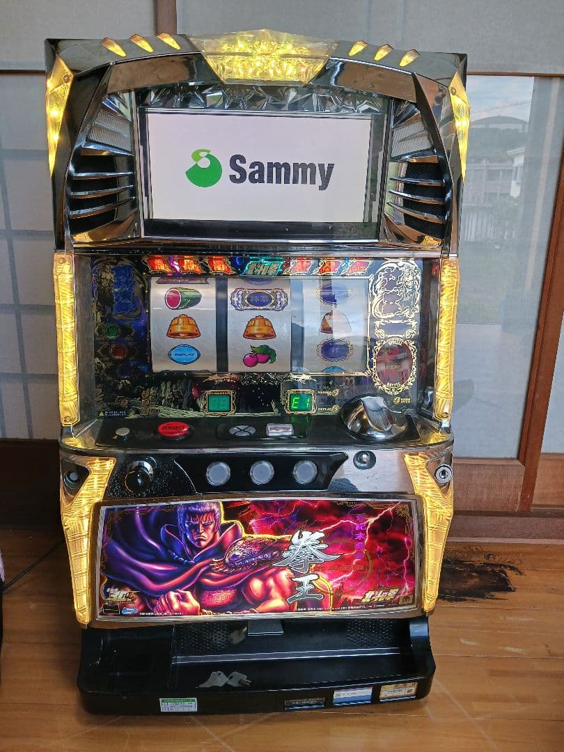 Sammy パチスロ スロットマシン　北斗の拳転生 サミー パチスロ北斗の拳 転生の章 ケンシロウパネル 中古パチスロ実機