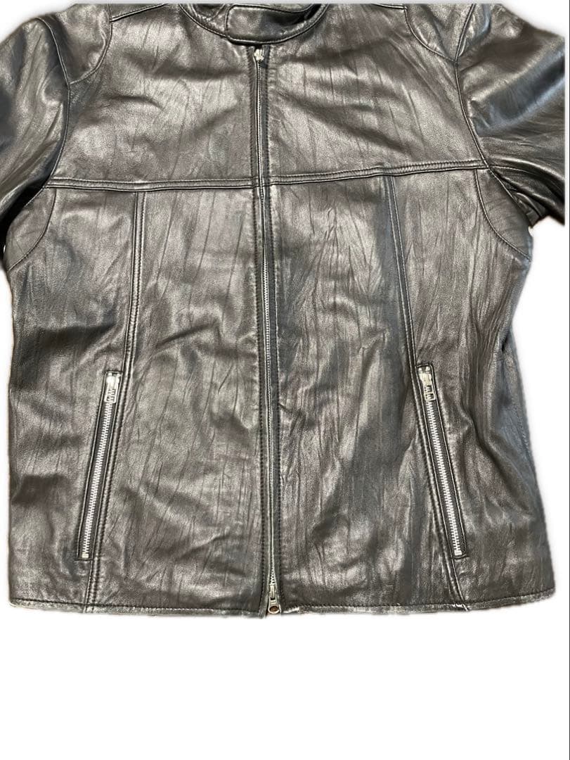 00s UNIQLO sheep skin single riders