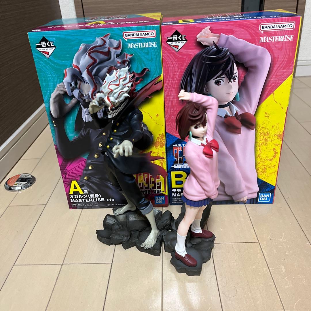 ダンダダン一番くじフィギュア オカルン モモ MASTERLISE - メルカリ
