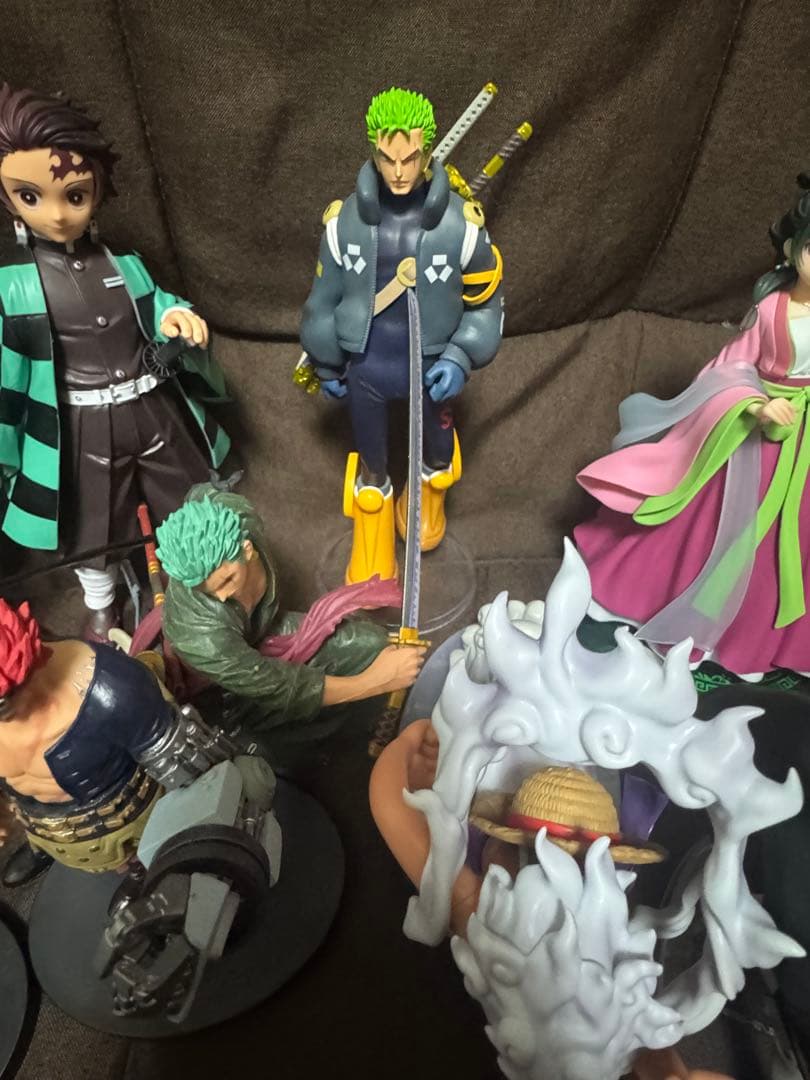 ワンピース フィギュアセット 9体 3体おまけ　全て箱無しです