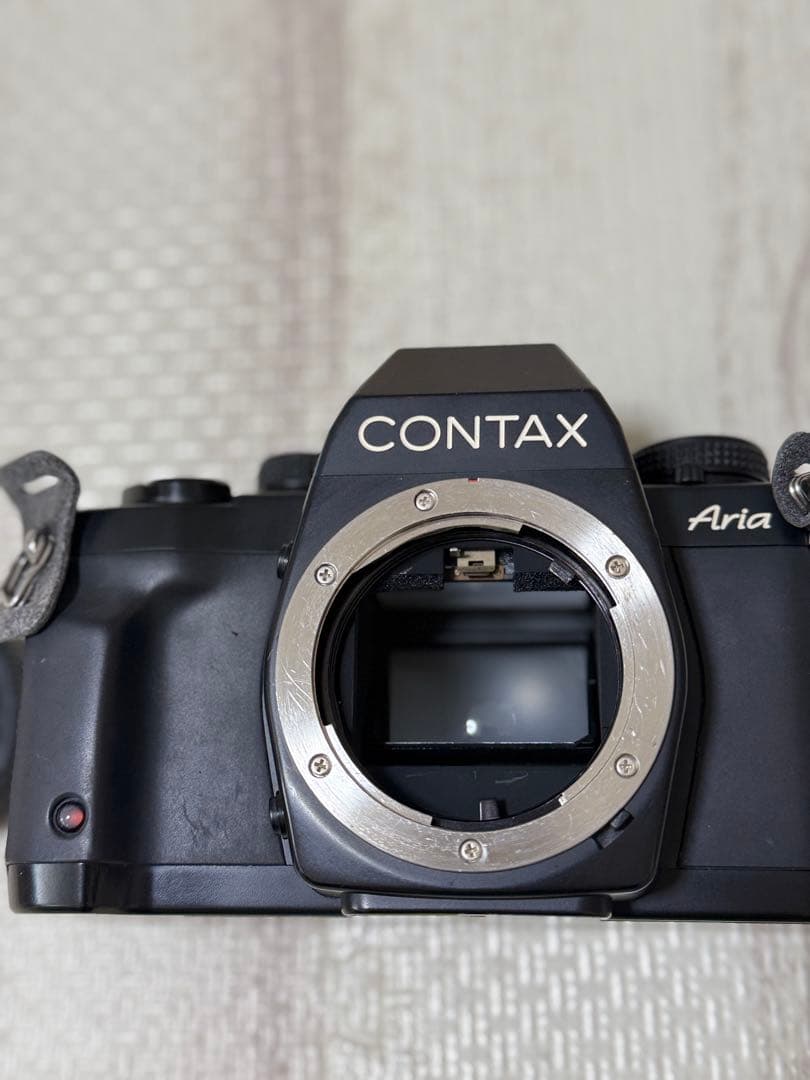 ジャンク品】CONTAX Aria フィルム一眼レフカメラ - フィルムカメラ