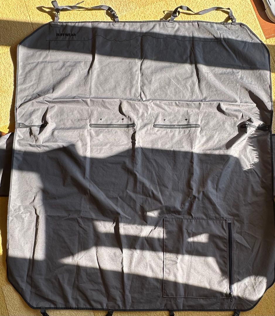 RUFFWEAR 車のシートカバー グレー ダートバッグシートカバー