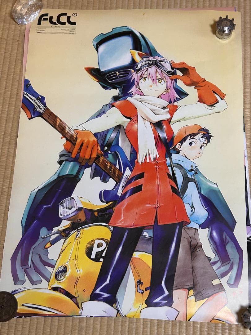 な*ど様 フリクリ FLCL ポスター まとめて3点