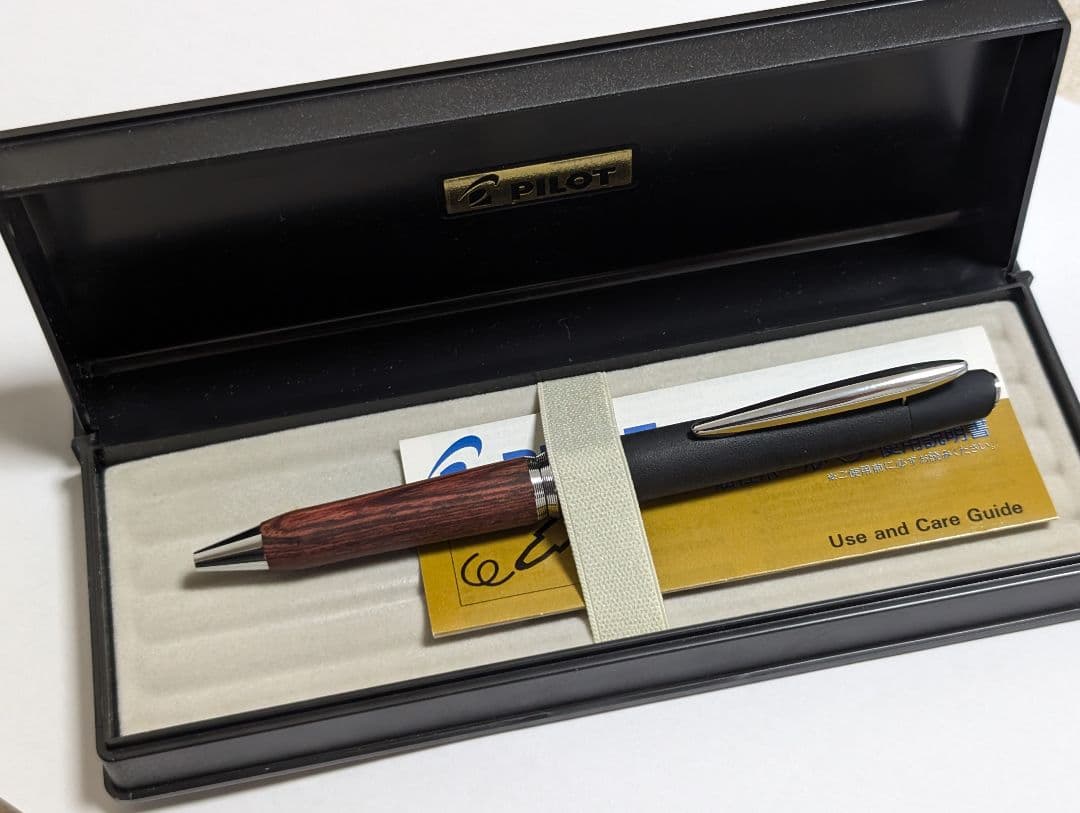 Pilot ふみ楽 南部鉄 廃盤ボールペン 回転式