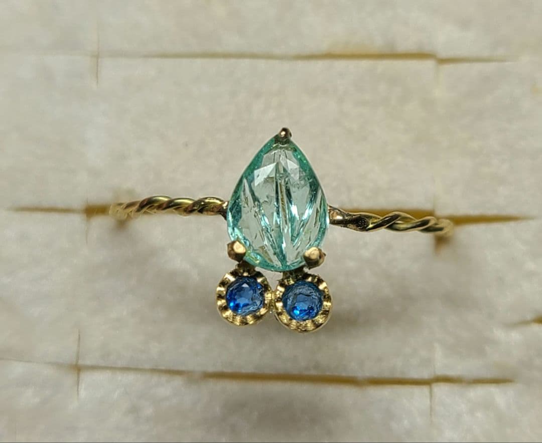 ミラノ様専用日本の職人の腕が光る逸品です!☆天然パライバトルマリン