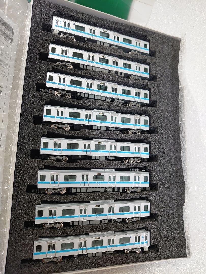 小田急 3000形 6次車 ブランドマーク付 8両 グリーンマックス 炭入仕上