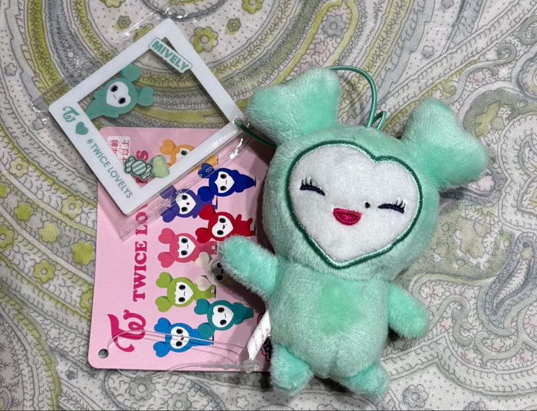 TWICE】 LOVELYS ミナ チャーム付き マスコット ミブリー 新品 - メルカリ