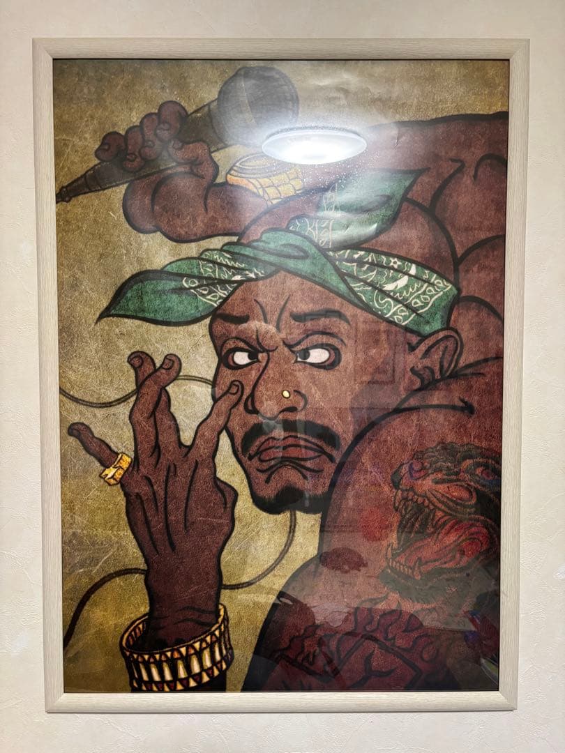 APPLEBUM 浮世絵風2Pac ポスターA1サイズ