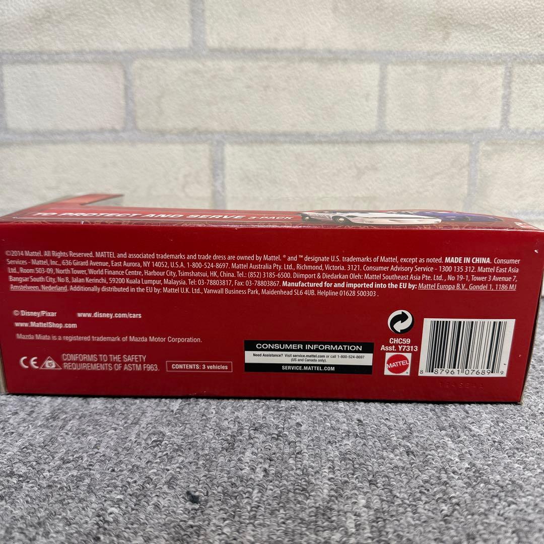 ★未開封★カーズ マテル トゥ プロテクト アンド サーブ 3台 マックイーン