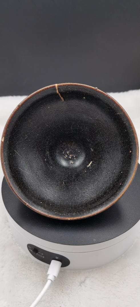 中国　宋代　茶碗　建窯　建盏　曜変天目と同じ時代約800年前の骨董品