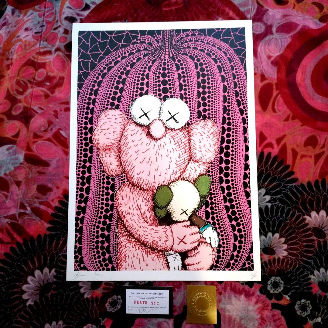 DEATH NYC世界限定100枚Heart with Octopus 草間彌生