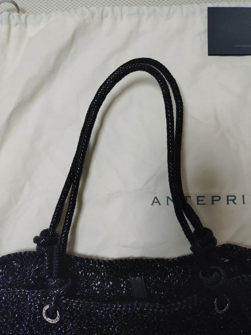 ☆美品専用バッグのみ☆アンテプリマ　ノードＵ/エナメルブラック