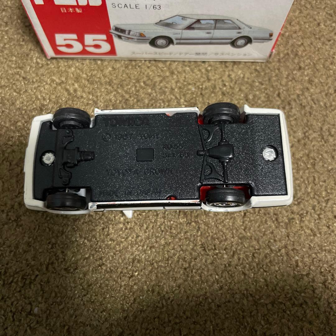 No.55 トヨタ クラウン 日本製 赤ロゴ 絶版 1台