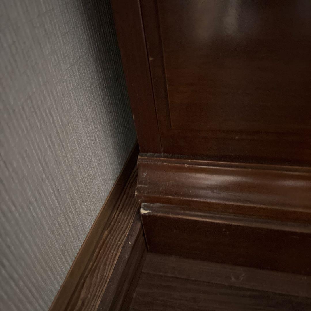 マルニ 地中海 チェスト木製6段タンス ダークブラウン