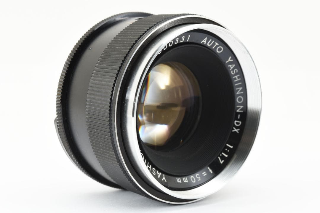 Yashica Auto Yashinon-DX 50mm F/1.7 | LENS-DB.COM ◎フレア