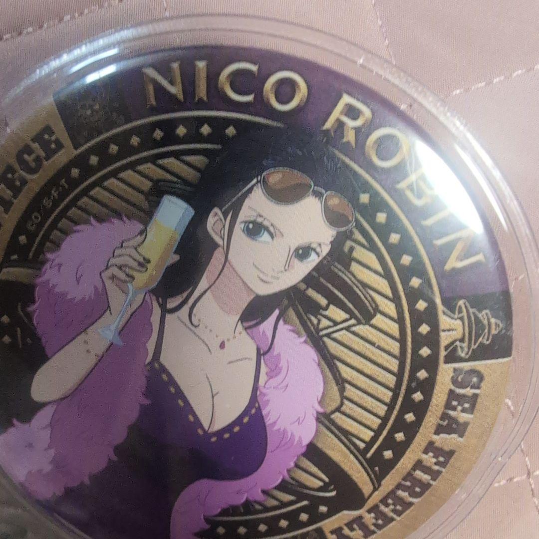 ワンピース ロビン 海ほたる シーファイヤフライ号の冒険 缶バッジ 20