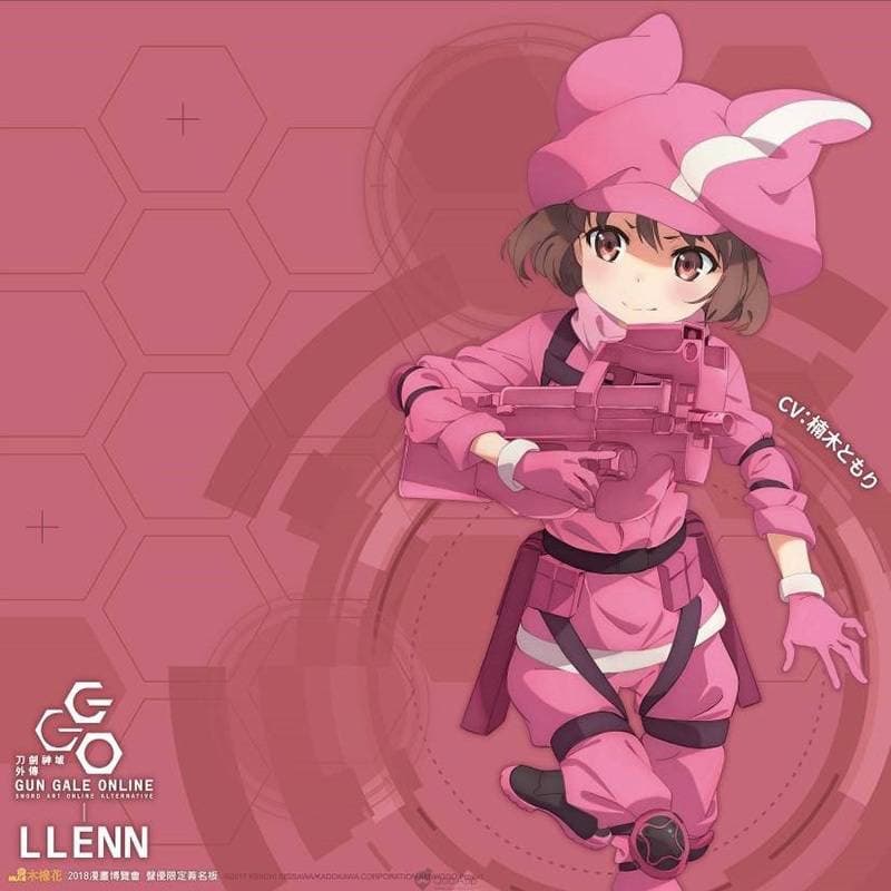 楠木ともり/レン 台湾漫画博覧会2018参加者限定 複製サイン色紙